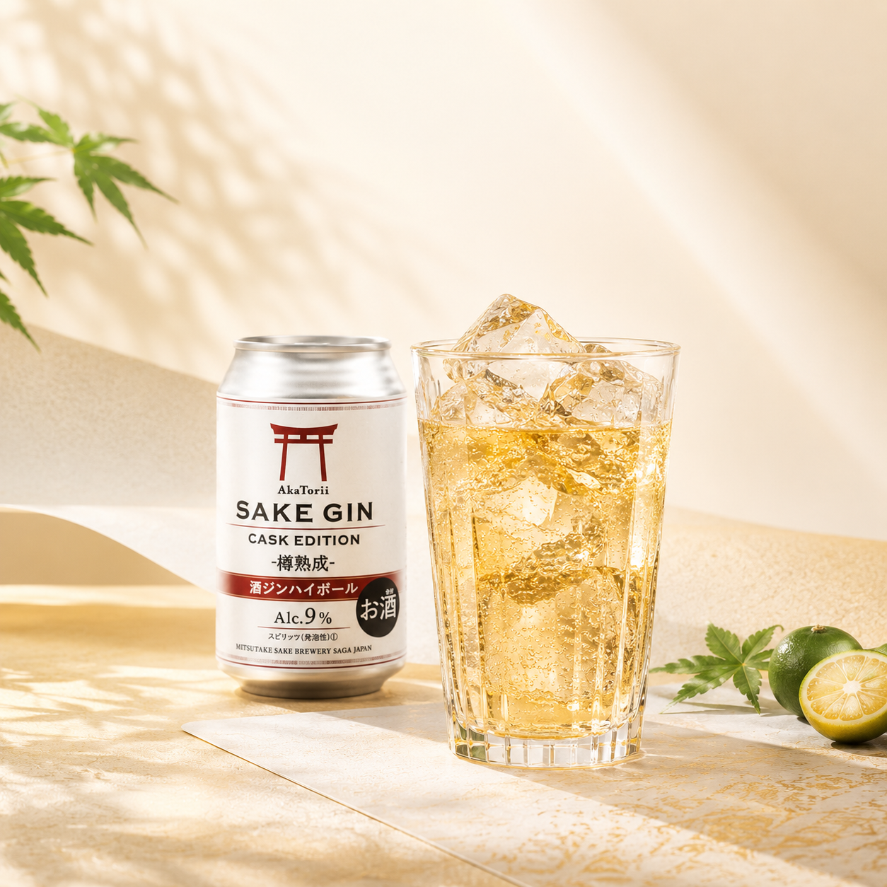 【送料無料】赤鳥居 酒ジン ハイボール缶 350ml（24本入り）